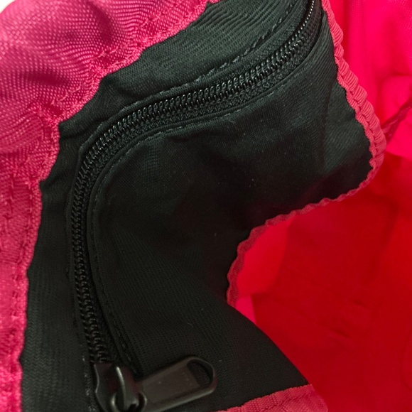 Under Armour String Bag pink grey adjustable backpack - Picture 4 of 5